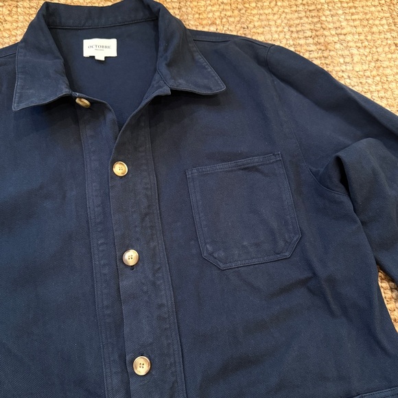 Sézane Will Navy Jacket - Picture 3 of 5